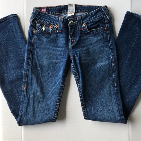 True Religion Women’s “Becky” Bootcut Low Rise Jeans Size 26 - Picture 3 of 9